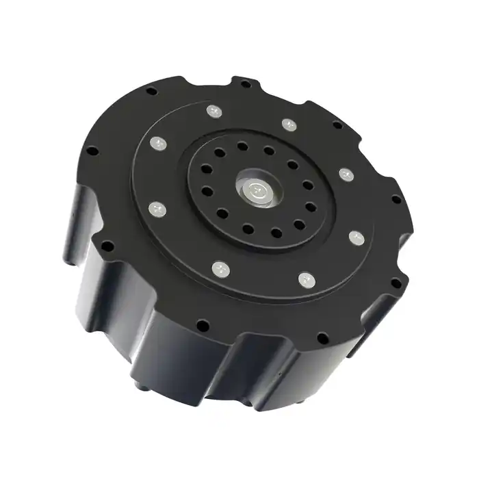 SG-6010D integrated planetary robot joint actuator front-angle view